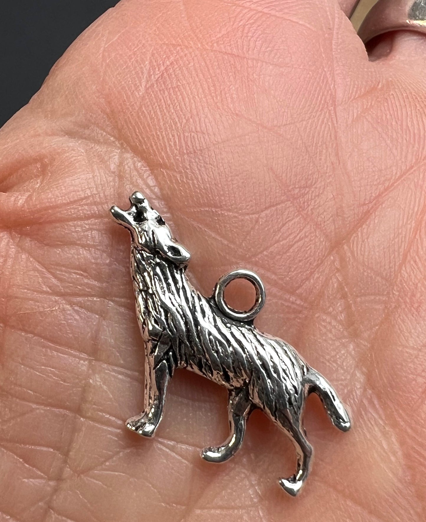 Howling Wolf Charms / Pendants