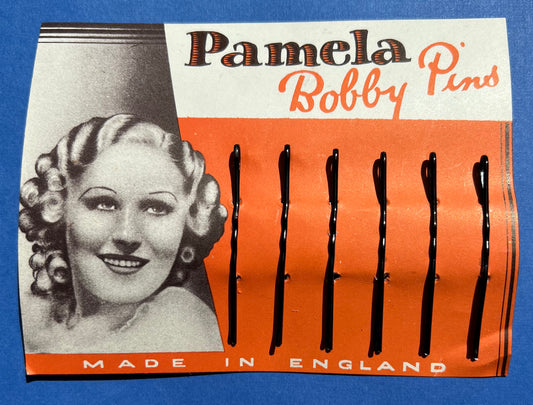 Pamela Bobby Pins ..1930s .. Made in England