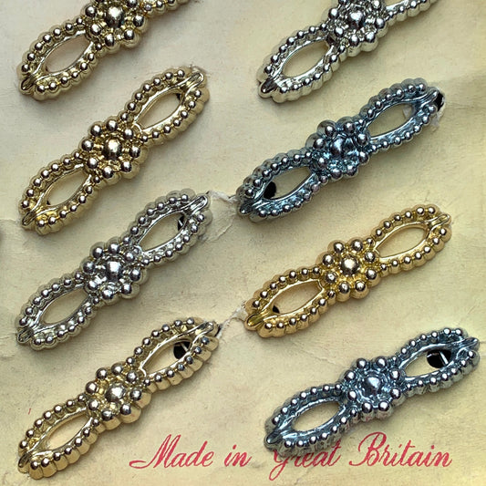 Vintage 1940s Shimmery Hair Clips