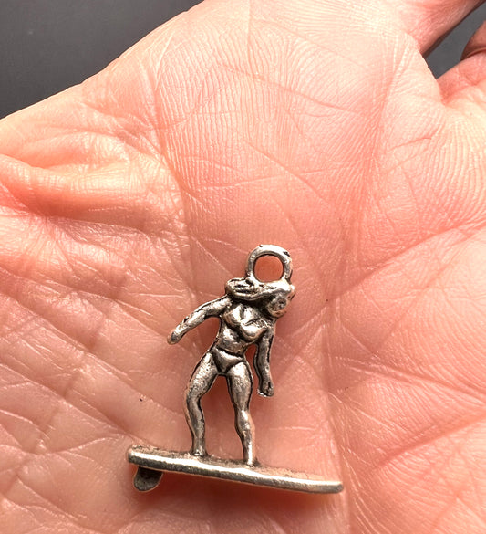 Surfer Charm / Pendant - 2 cm tall