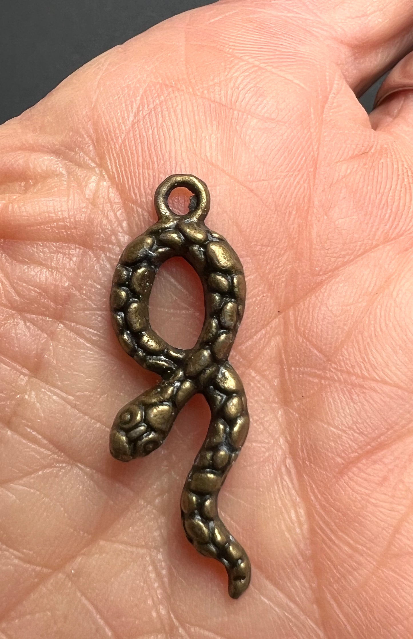 3cm Snake Charm / Pendant