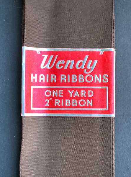 ONE YARD "WENDY" 2" Hair Ribbon - Blues, Orange, Yellow, Pinks, Green, Brown