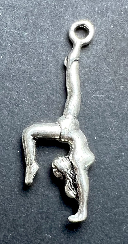 Elegant Gymnast 2.2cm tall Charm / Pendant