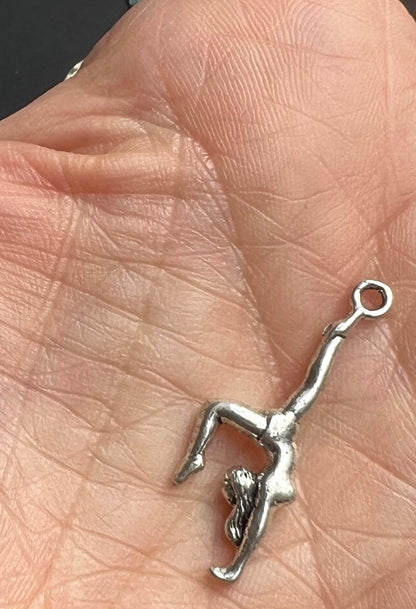 Elegant Gymnast 2.2cm tall Charm / Pendant