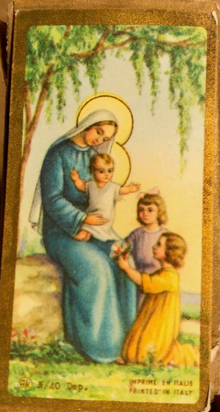 Vintage Packs of 100 Catholic Holy Prayer Cards - choice of 100 different Designs