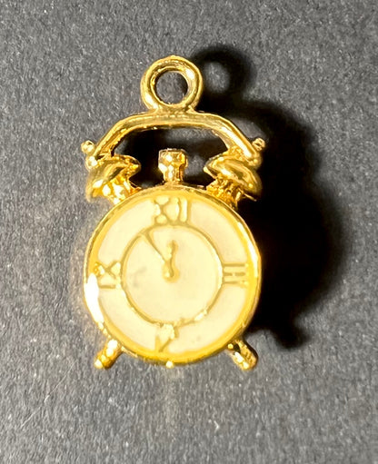 Choice of Alarm Clock and Pocket Watch Charms / Pendants