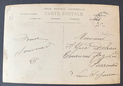 A Plea for a bit of Romantic Recognition on this 1909 French Postcard