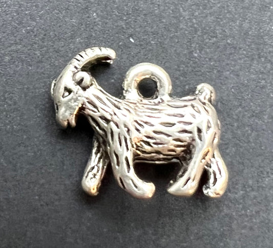 Sweet Little 3D Goat 1.5cm Charm / Pendant.