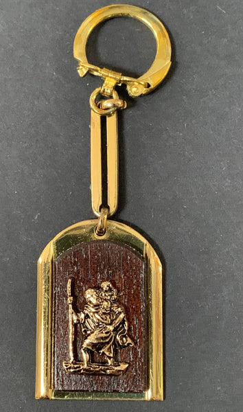 1960s St Christopher Keyring....Don't leave home without it !