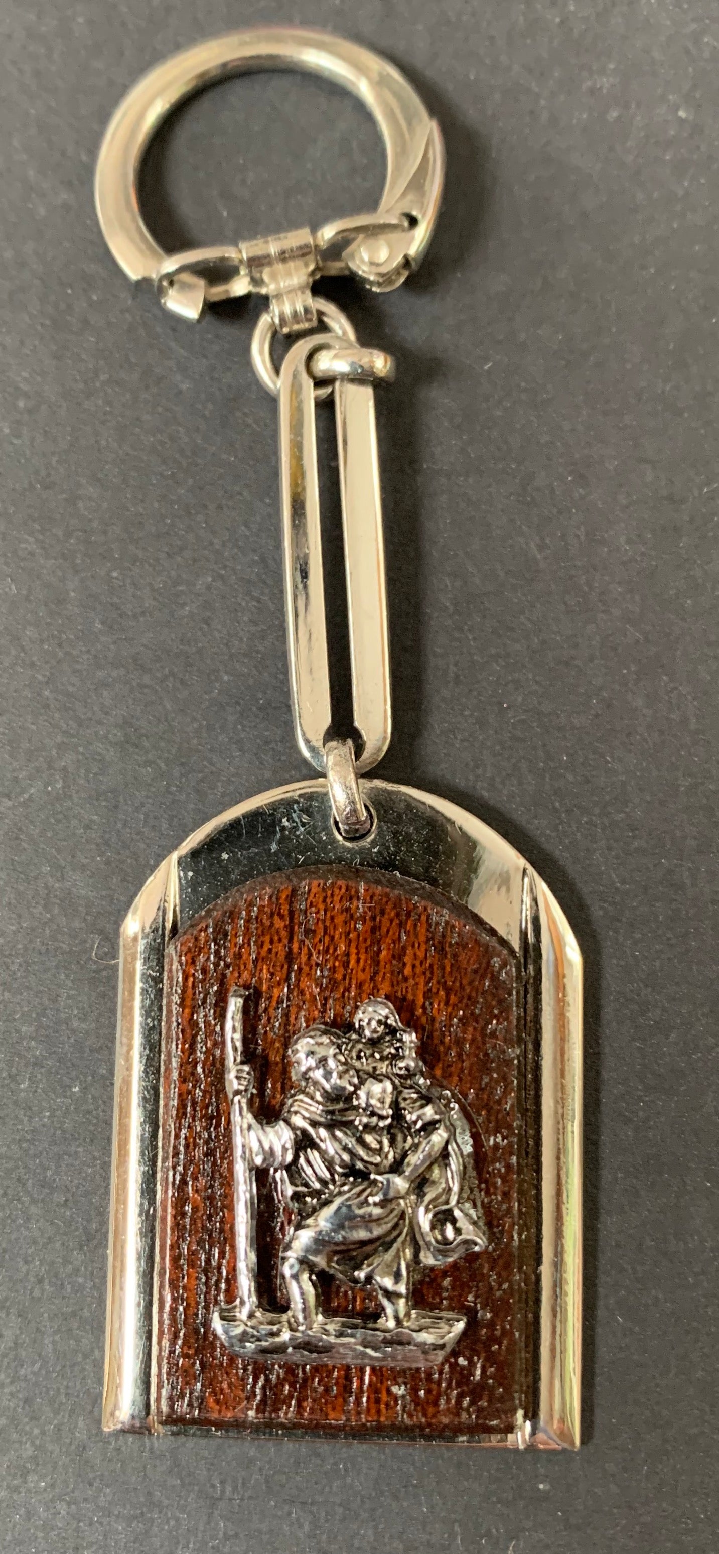 1960s St Christopher Keyring....Don't leave home without it !