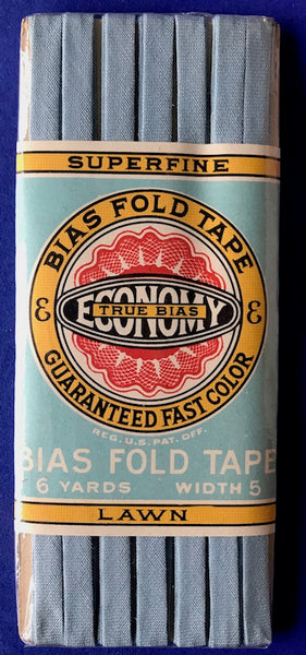 "UNQUESTIONABLY GUARANTEED" 1940s SUPERFINE TRUE BIAS Fold Tape