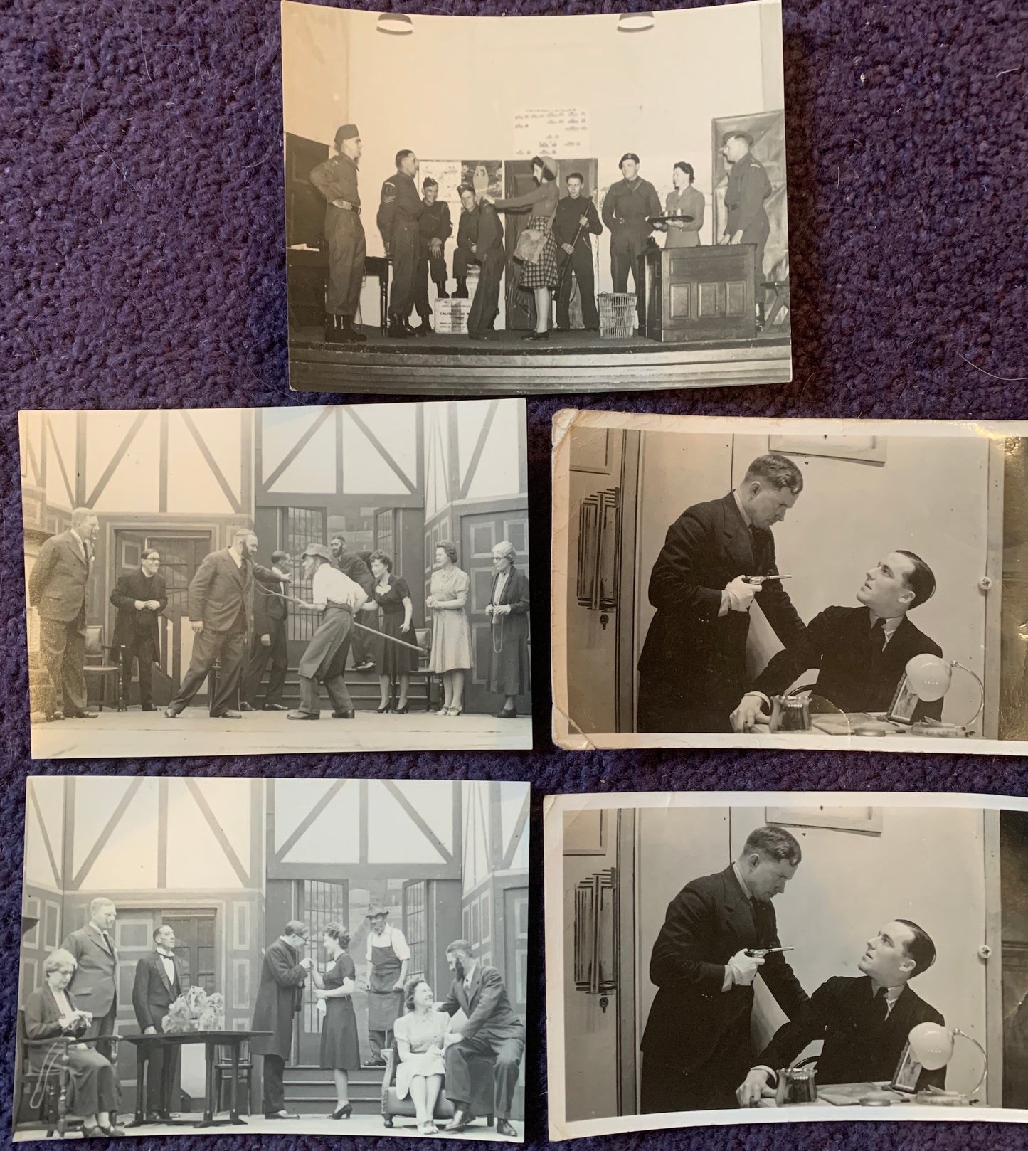 5 1930s/40s Photos of Theatrical  Performances (A6)