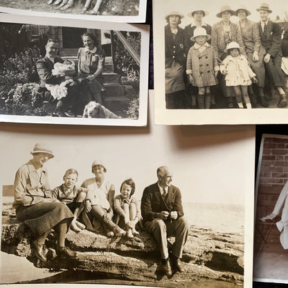 14 photos of Families in the 1920s and 30s (A18)