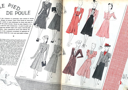 Fascinating 12th May 1939 French MARIE CLAIRE No.115