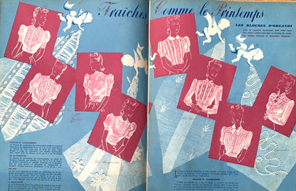 Fascinating 12th May 1939 French MARIE CLAIRE No.115