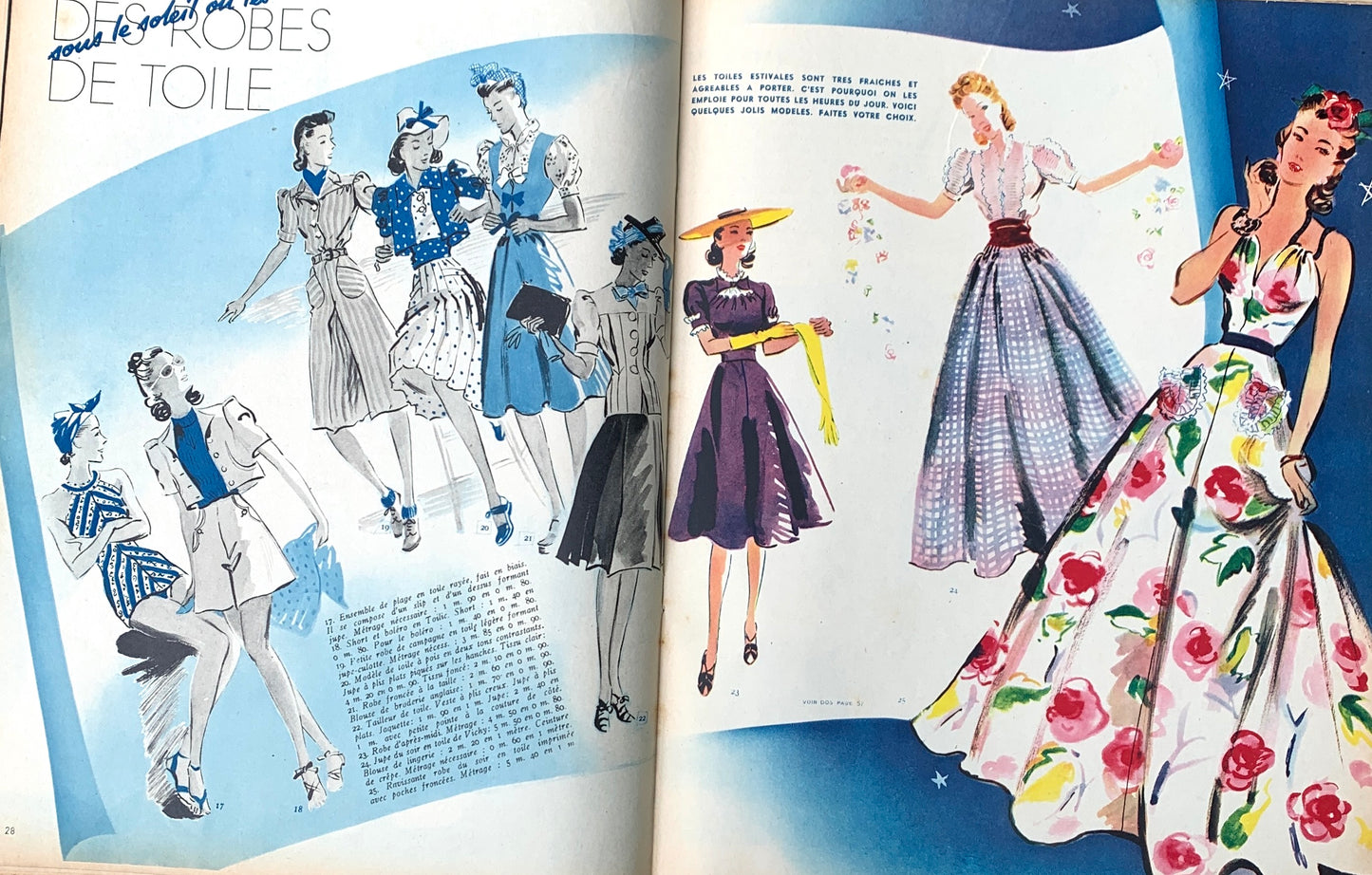 Gorgeous 14th July 1939 French MARIE CLAIRE