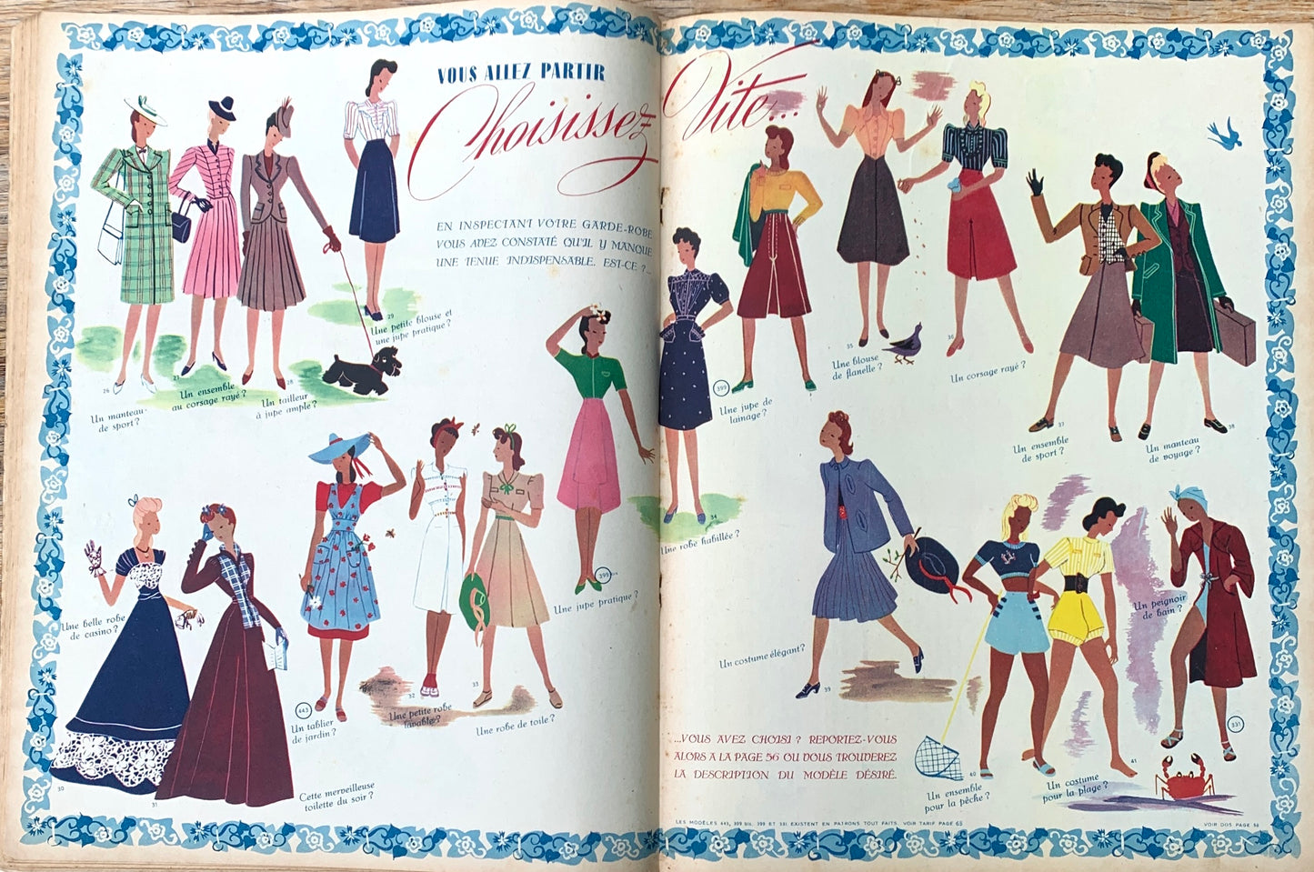 Gorgeous 14th July 1939 French MARIE CLAIRE