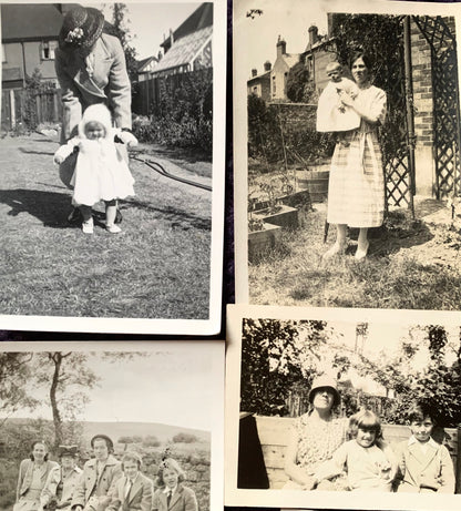 13 x 1930s photos of Mothers and Children(A25)