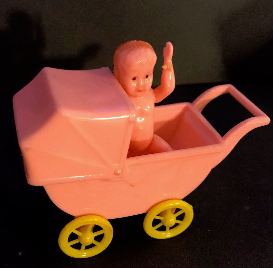 Doll carriages from store the 1950's