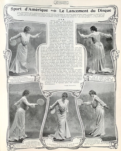 French Women's Lives 117 years ago - Fascinating May 1904 French Magazine FEMINA