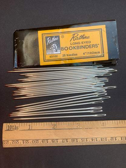 Long Eyed BOOKBINDERS  - 13cm or 10cm Needles