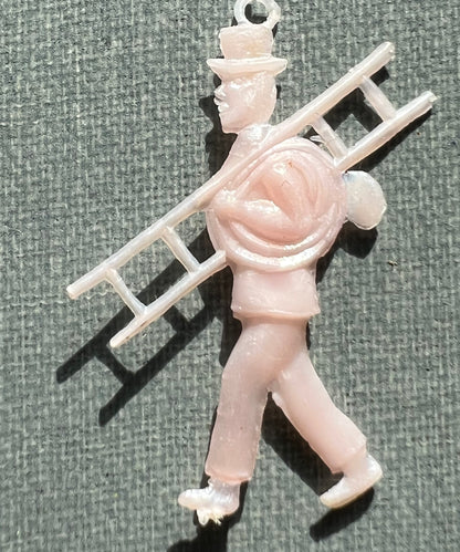 Unusual Vintage Chimney Sweep 3cm Charms