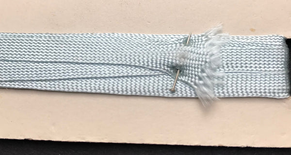 TWO YARDS BRITISH MADE Rayon Braid FOR BABY WEAR AND SHOULDER STRAPS