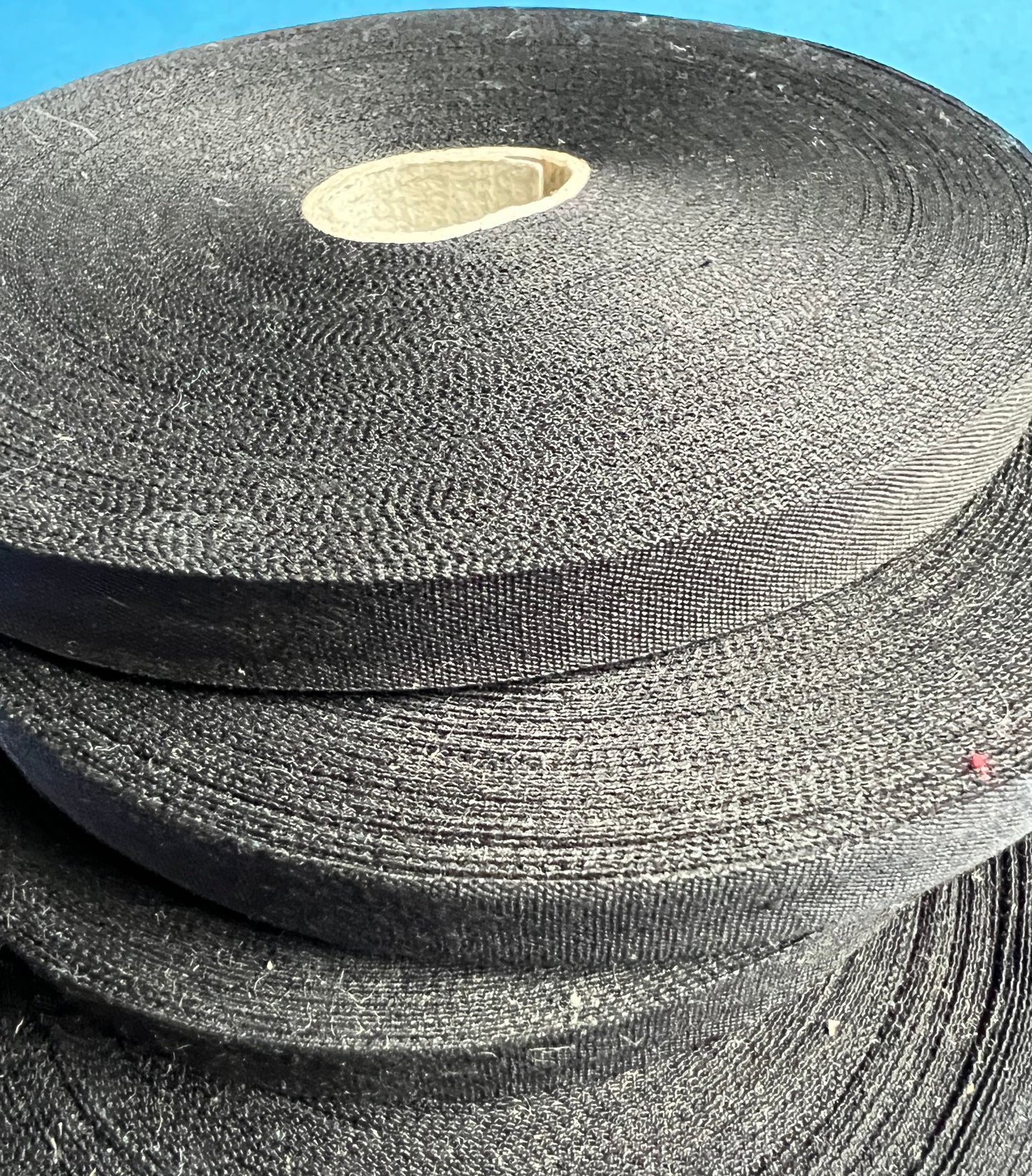Big Roll of 1cm wide Black Cotton Bias Binding / Trim / Tape