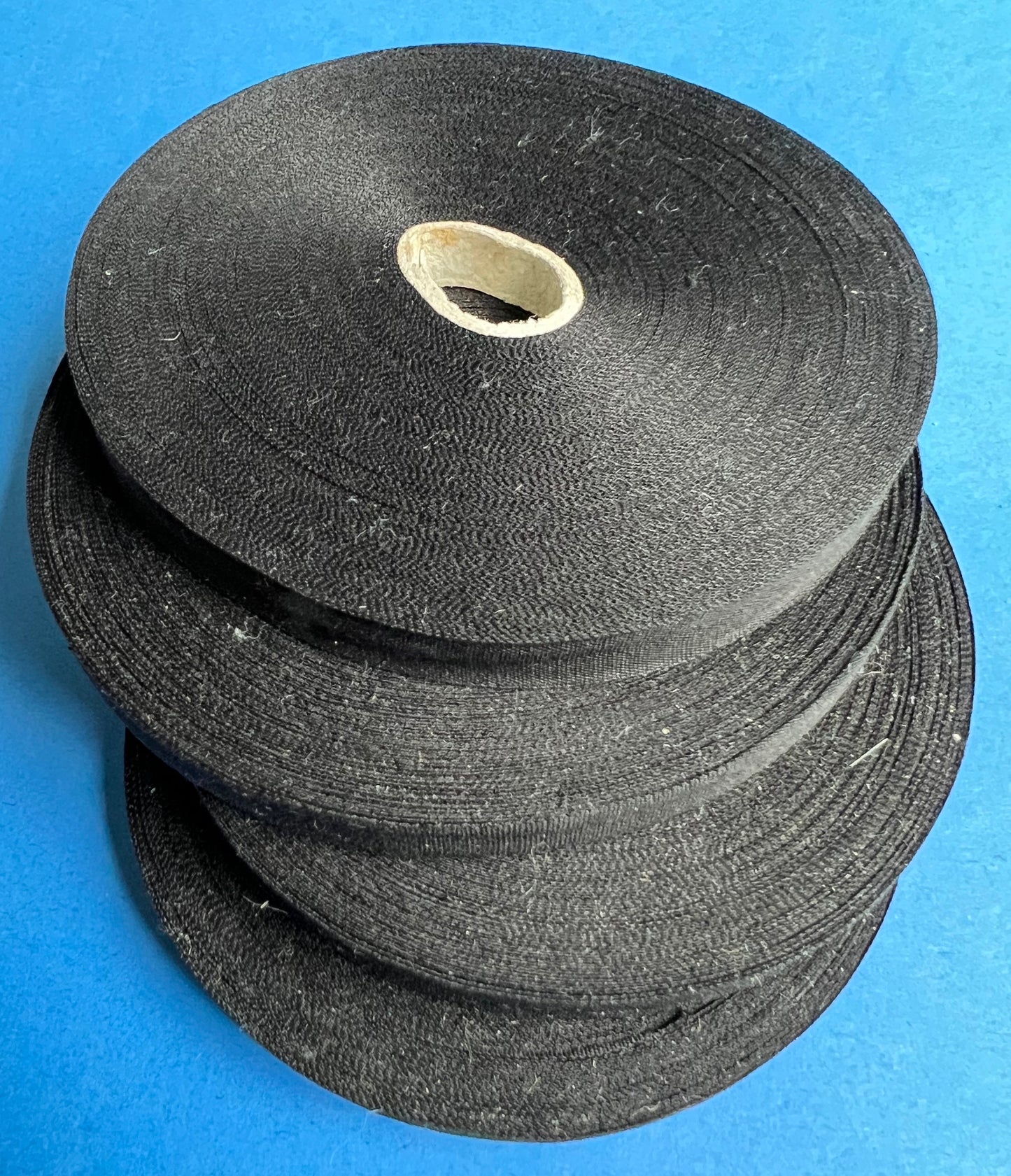 Big Roll of 1cm wide Black Cotton Bias Binding / Trim / Tape
