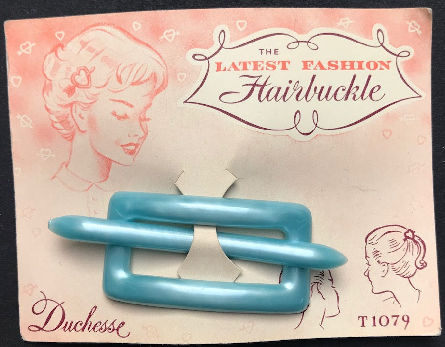 Absolutely Delightful 1940s Hair Buckles