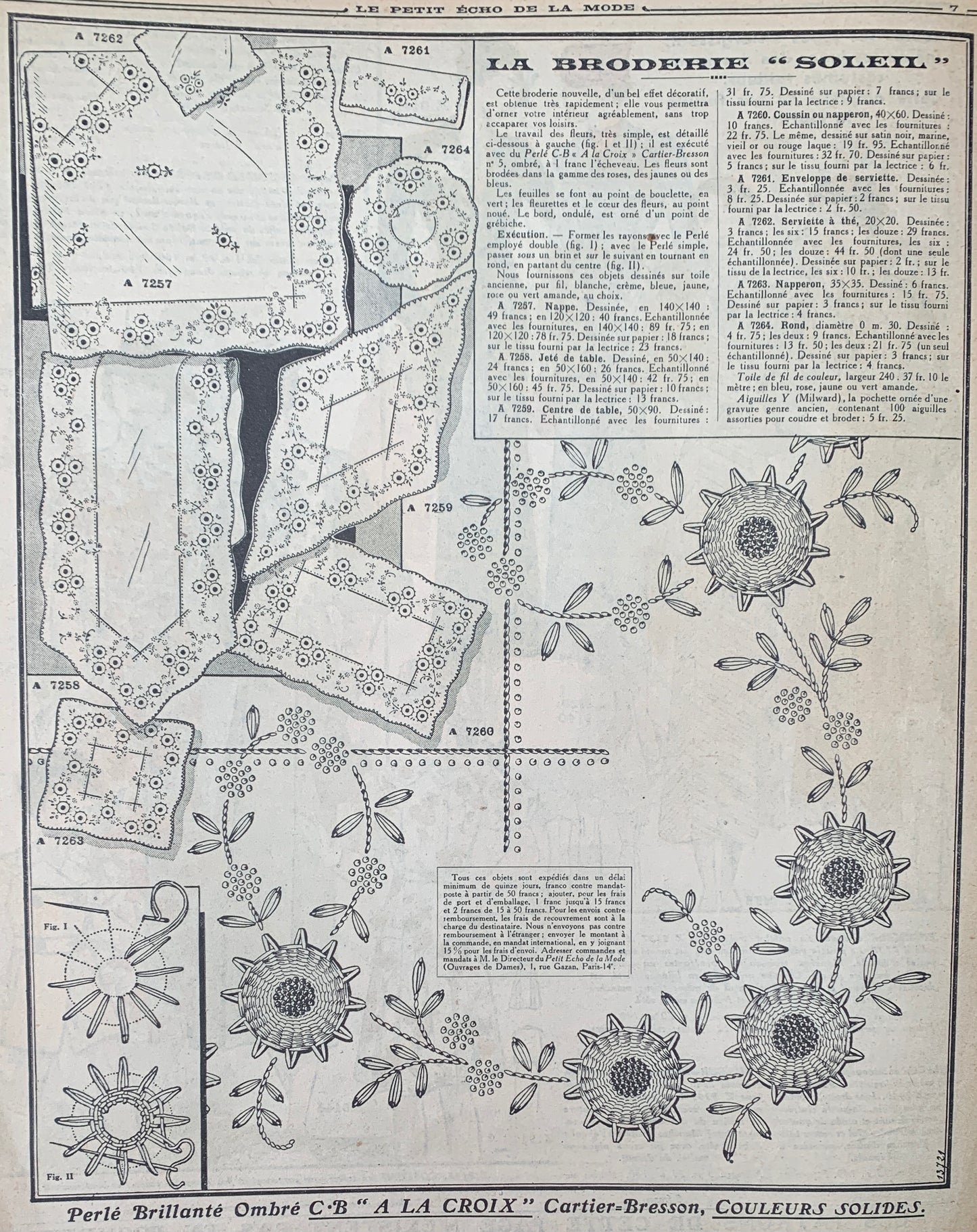 Summer Elegance on Front Cover of the 2nd June 1935 French Fashion Paper Le Petit Echo de la Mode