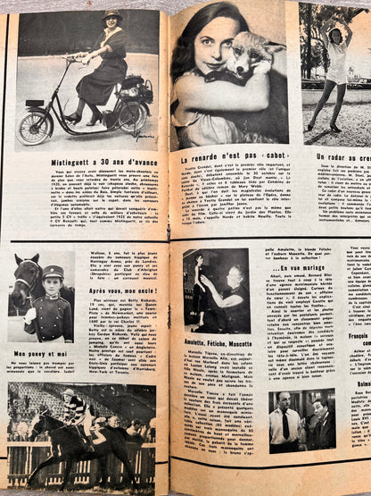 October 1951 French Women's Paper Marie France