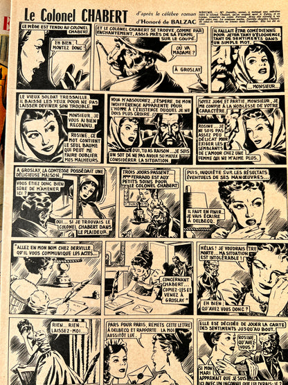 May 1955 French Magazine Votre Mode incl. Front Cover Dress Pattern