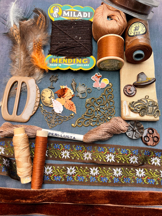 Brown Vintage Craft Pack 2