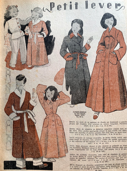 Christmas 1949 French Fashion Paper Le Petit Echo de la Mode