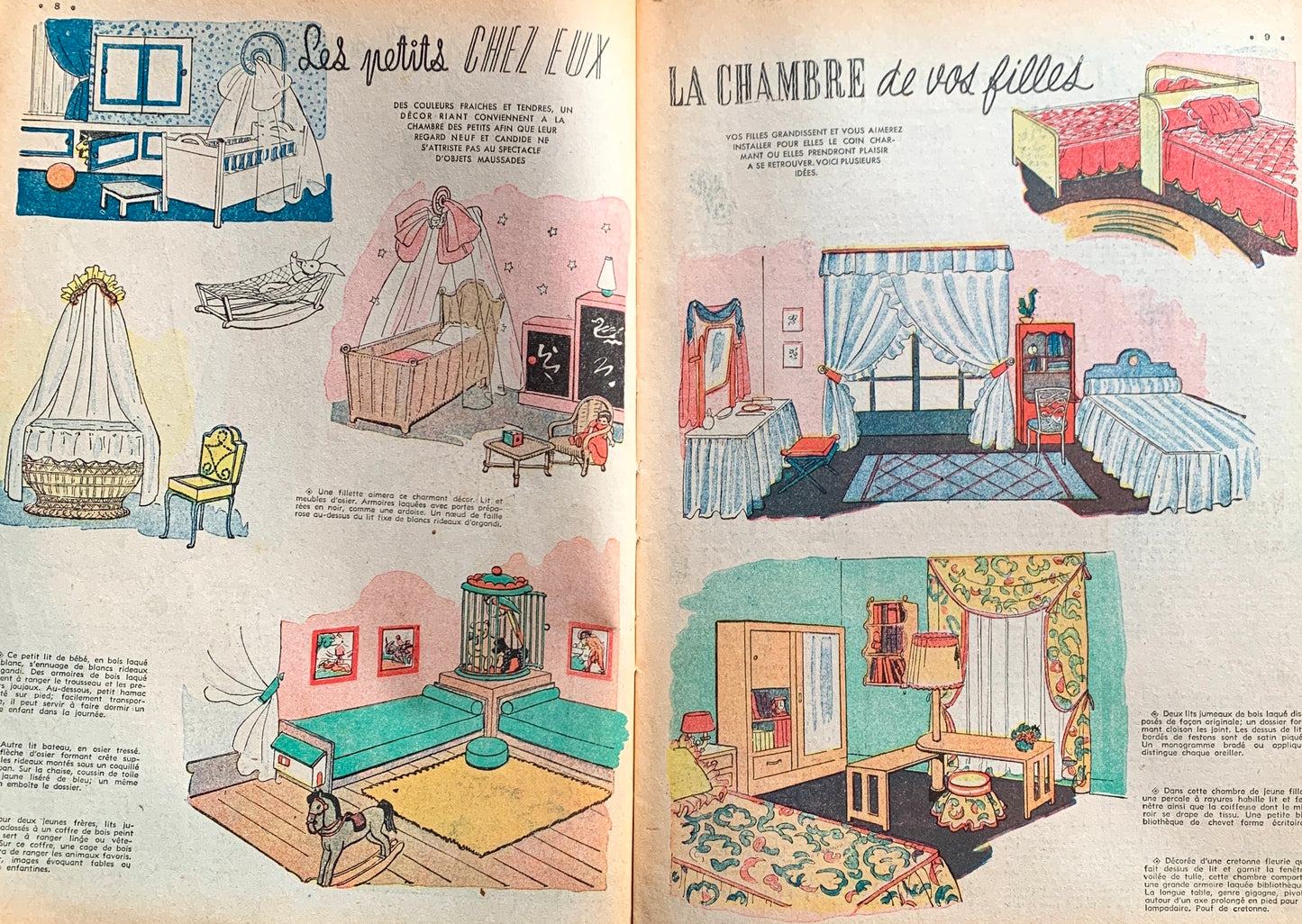 Christmas 1949 French Fashion Paper Le Petit Echo de la Mode