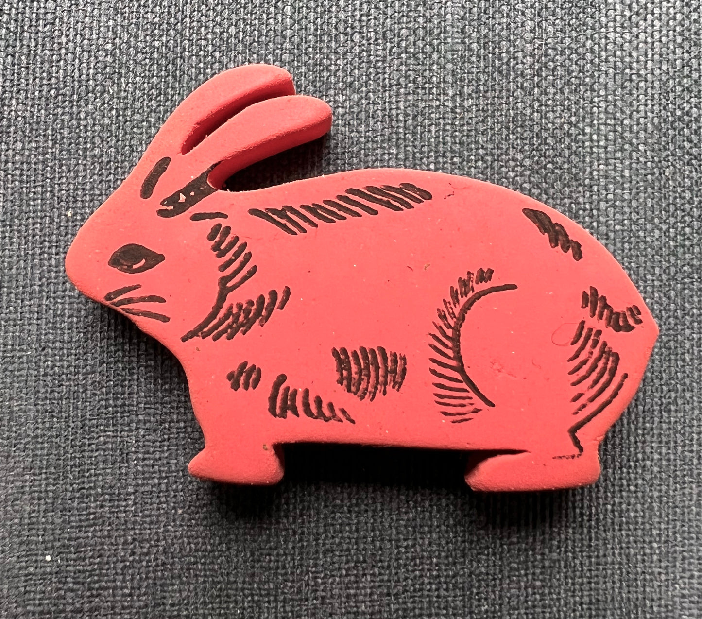 Unused 1950s Rabbit Erasers / Rubbers - Made in Japan