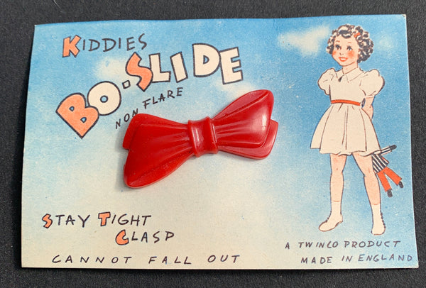 Sweet 1940s "KIDDIES BO-SLIDE" Made in England - Choice of colours