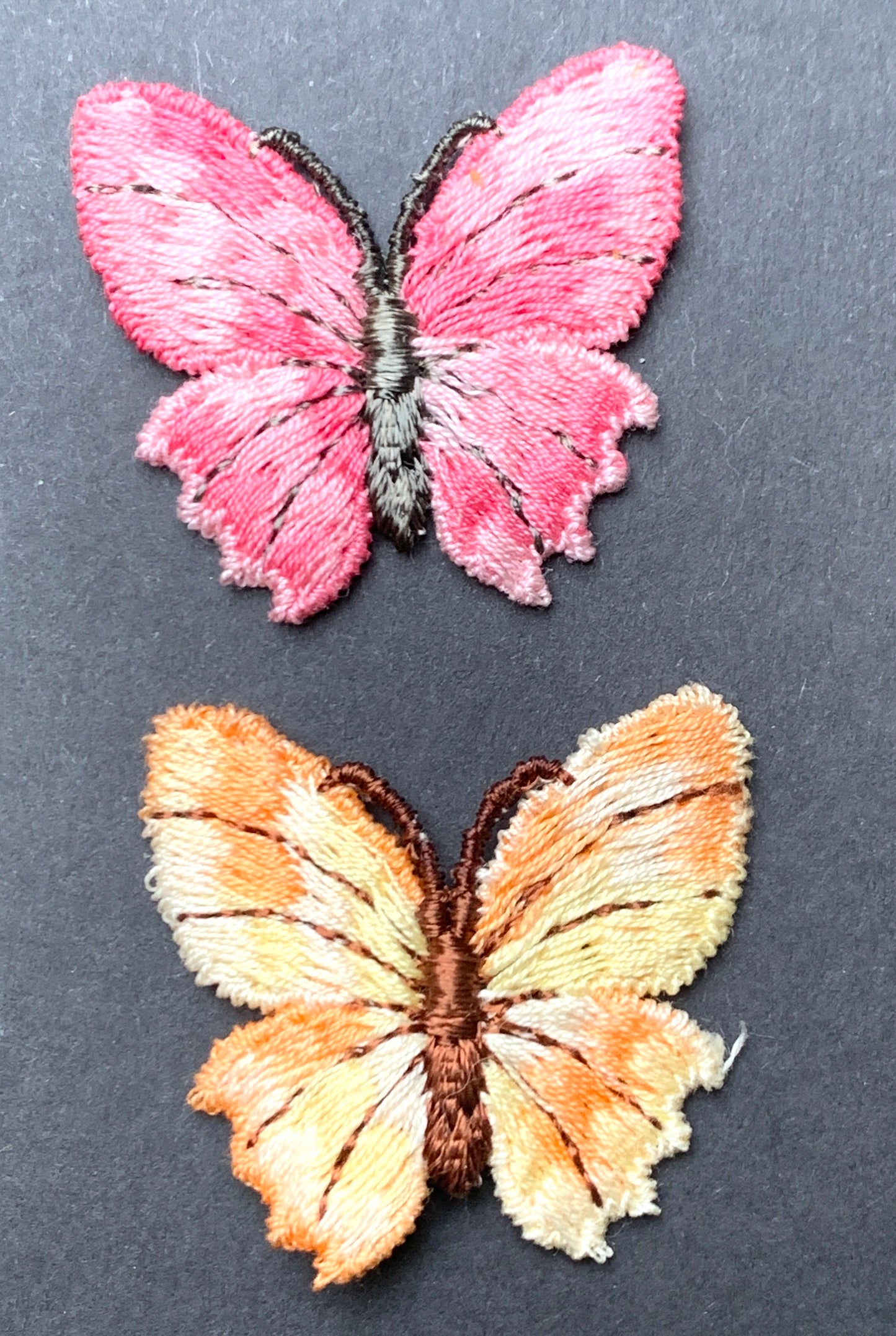 Vintage Cotton 3.5cm Butterfly Applique