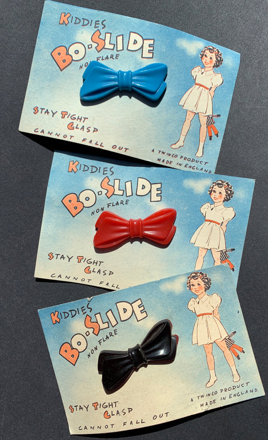 Sweet 1940s "KIDDIES BO-SLIDE" Made in England - Choice of colours