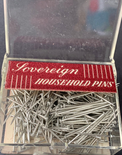 Handy box of 1950s 1" Household Pins