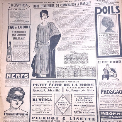 Gorgeous 1920s childrens clothes in March 1929 French Fashion Paper Le Petit Echo de la Mode