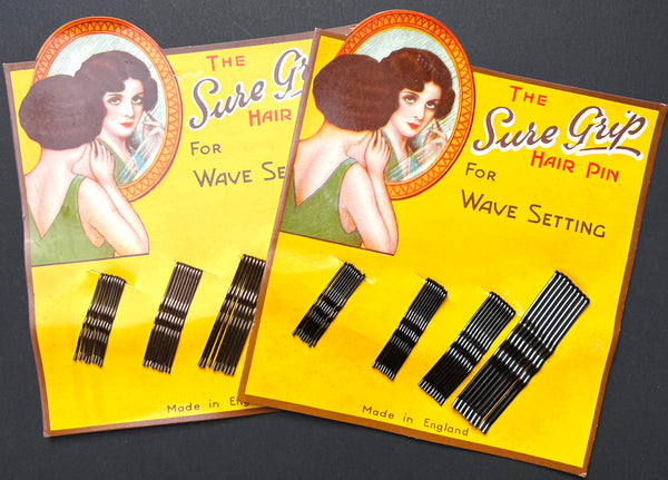 1920/30s The Sure-Grip Hair Pin For Wave Setting