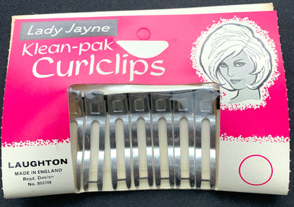 1960s Lady Jayne  CURL CLIPS