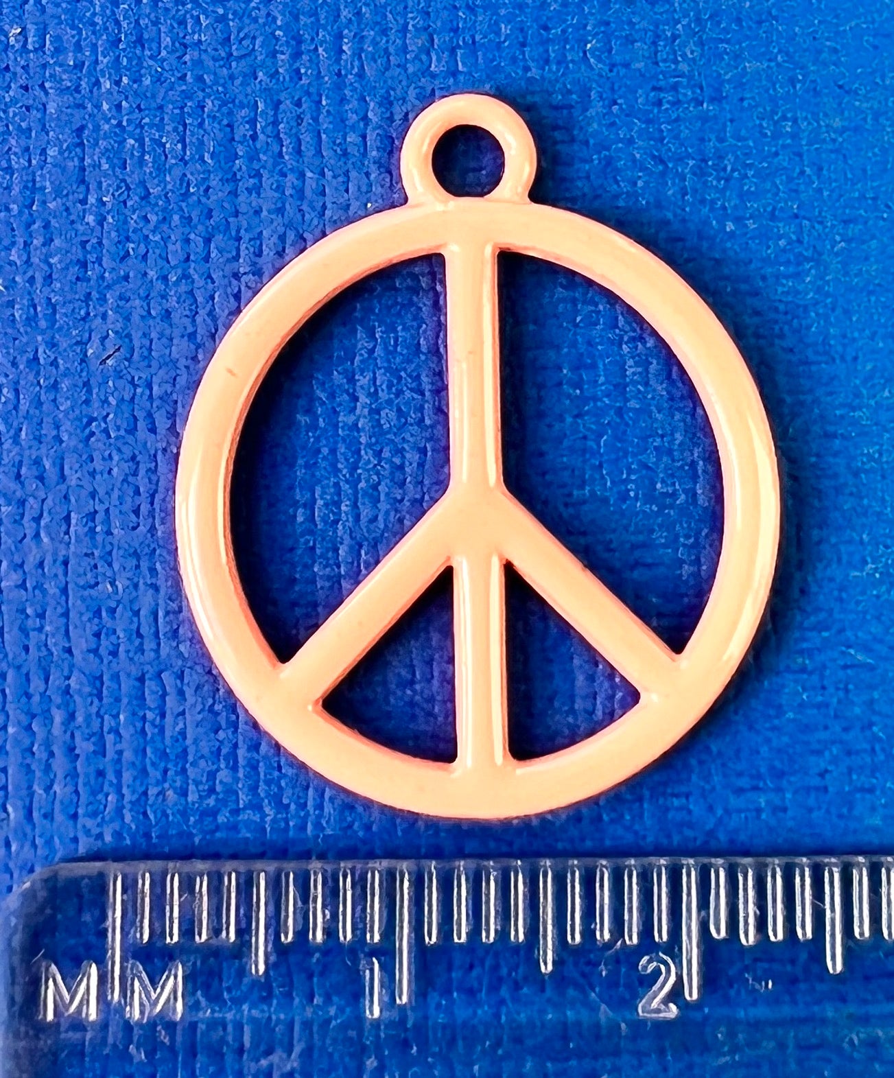 5 Enamel Peace 2cm Charm / Pendant