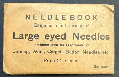 1930s German Needlebook with a Needle for every Eventuality.