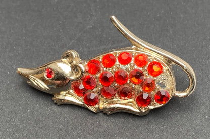 Sparkly Little Mouse Friends...1950s Brooches to Brighten Your Days...