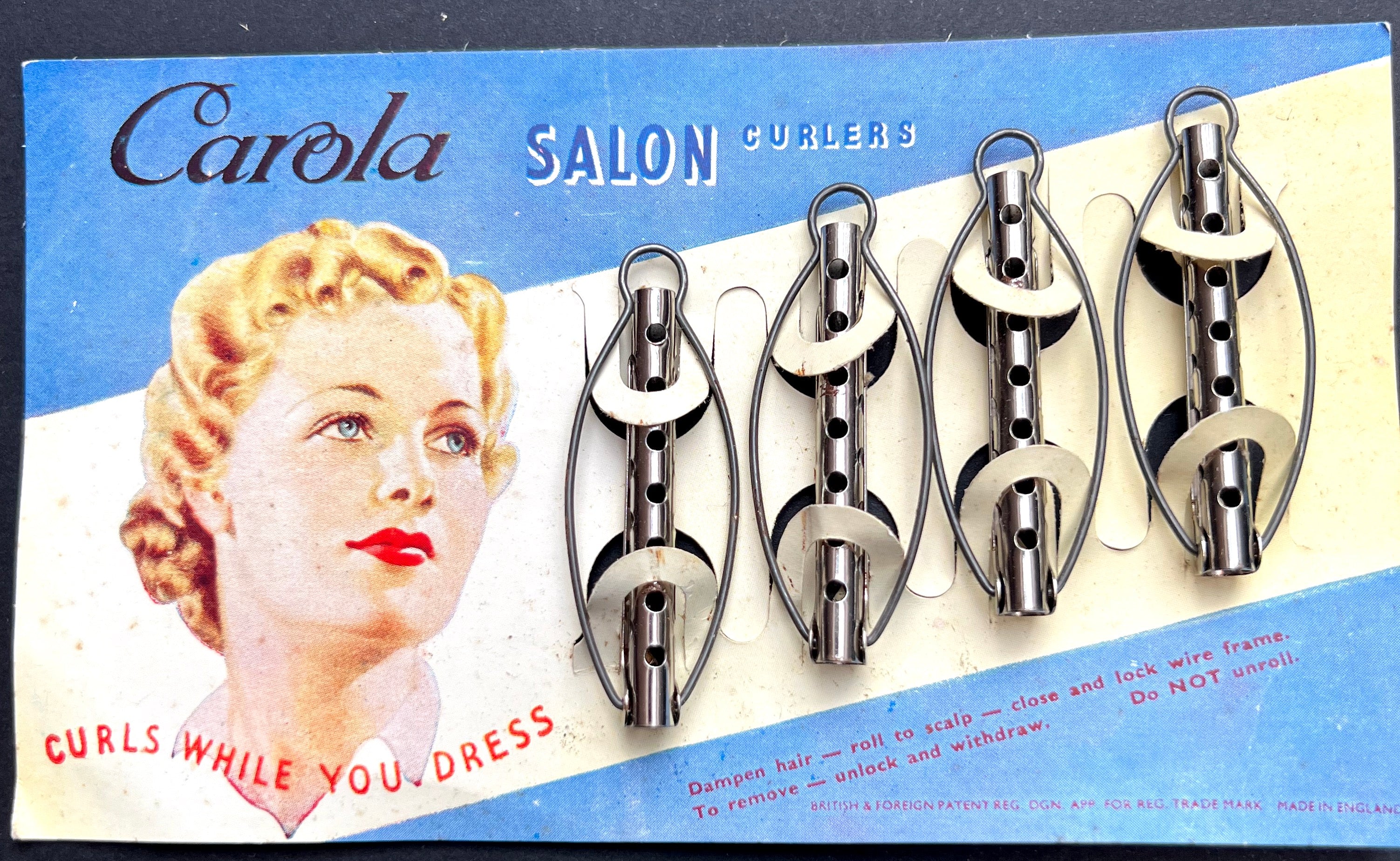 Old fashioned rubber curlers hotsell