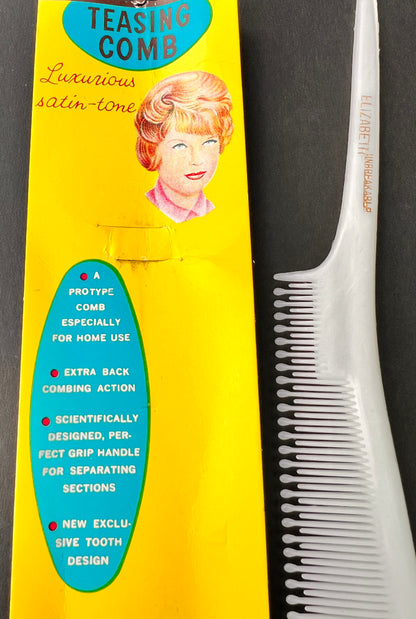 1950s/60s Teasing Comb - With instructions !
