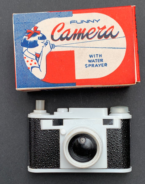 "Funny Camera with Water Sprayer" Almost Harmless Fun